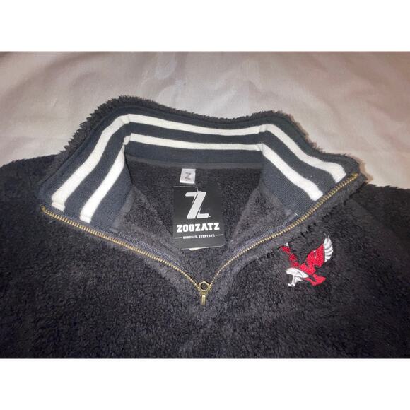 NWT‎ Eastern Washington University (EWU) Sherpa Sweatshirt - Size M - So Soft! - Picture 4 of 10